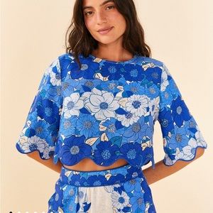 Farm Rio NWOT Crop Top